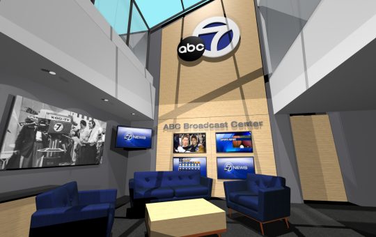 KGO-TV Lobby Remodel